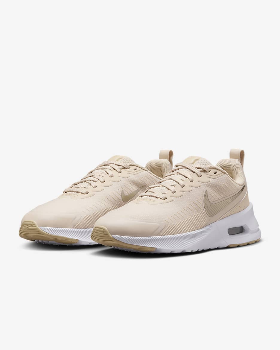 Chaussure Nike Air Max Nuaxis pour femme - Sanddrift/Blanc/Grain