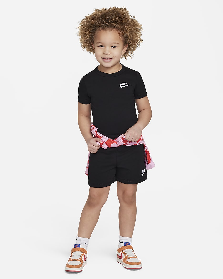 Conjunto de 2 piezas de shorts infantil Nike - Negro