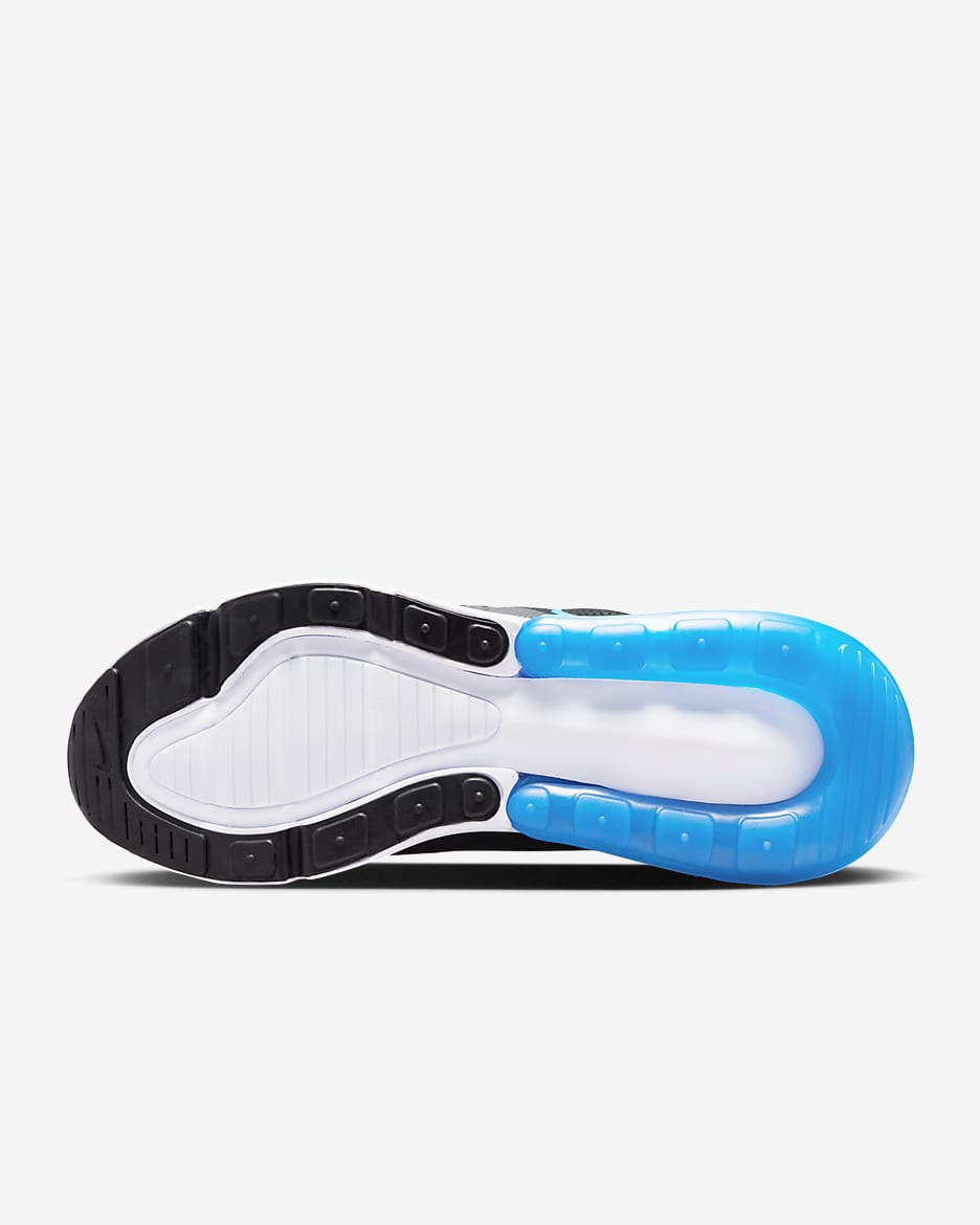 Tenis para hombre Nike Air Max 270 - Antracita/Negro/Blanco/Azul foto