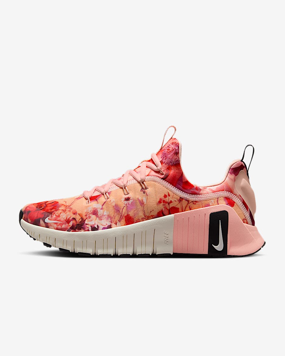 Scarpa da allenamento Nike Free Metcon 6 AMP – Donna - Washed Coral/Nero/Sail