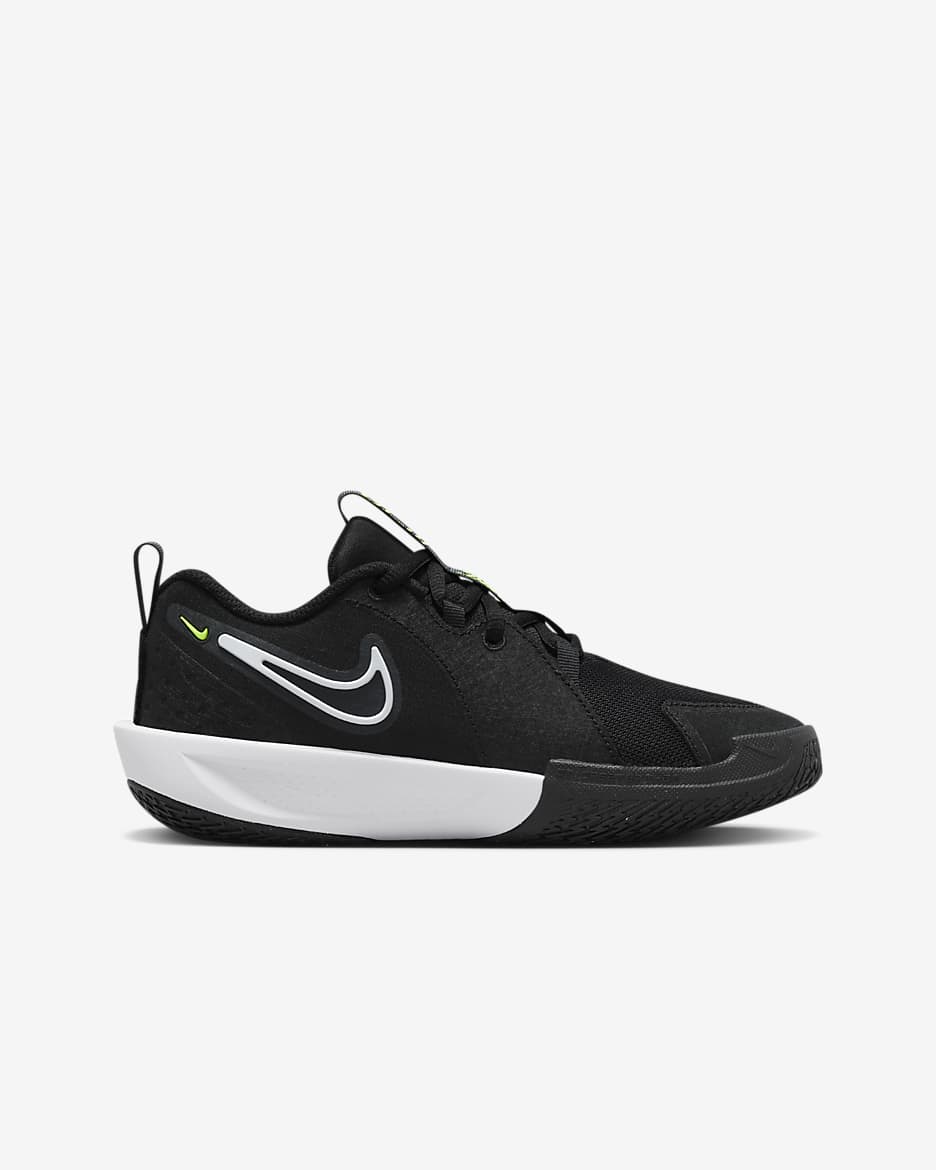 Nike G.T. Cut 3 Older Kids' Basketball Shoes - Black/Anthracite/White