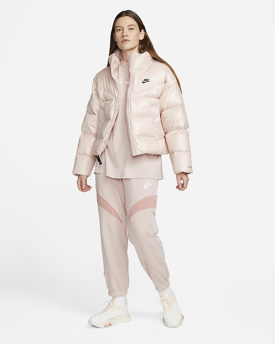 Nike Sportswear Therma-FIT City Series Women's Jacket - Pink Oxford/Black