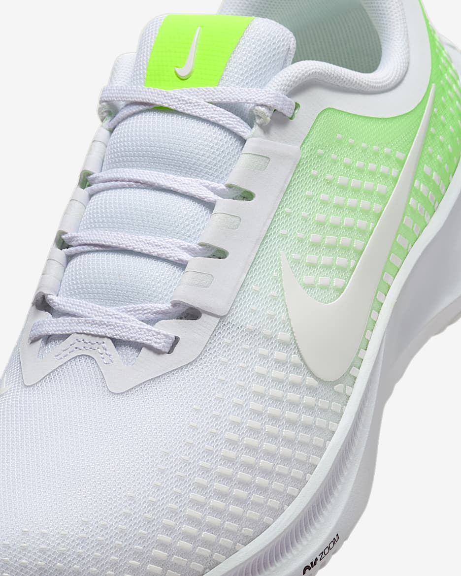 Nike Power Flight Women's Cheerleading Shoes - Volt/White/White