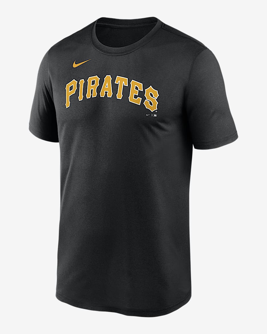 Pittsburgh Pirates Fuse Wordmark Legend Men's Nike Dri-FIT MLB T-Shirt - Black