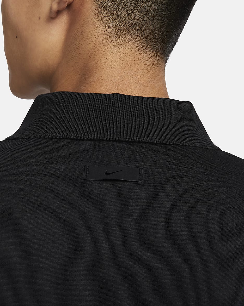 Nike Tech Fleece Reimagined Men's Polo - Black