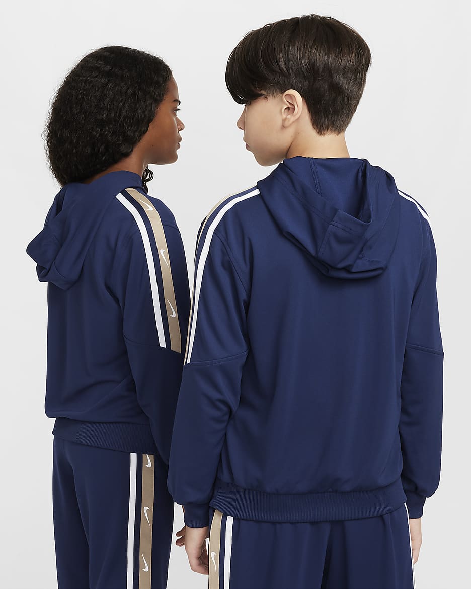 Nike Sportswear Club Big Kids' Pullover Knit Hoodie - Midnight Navy