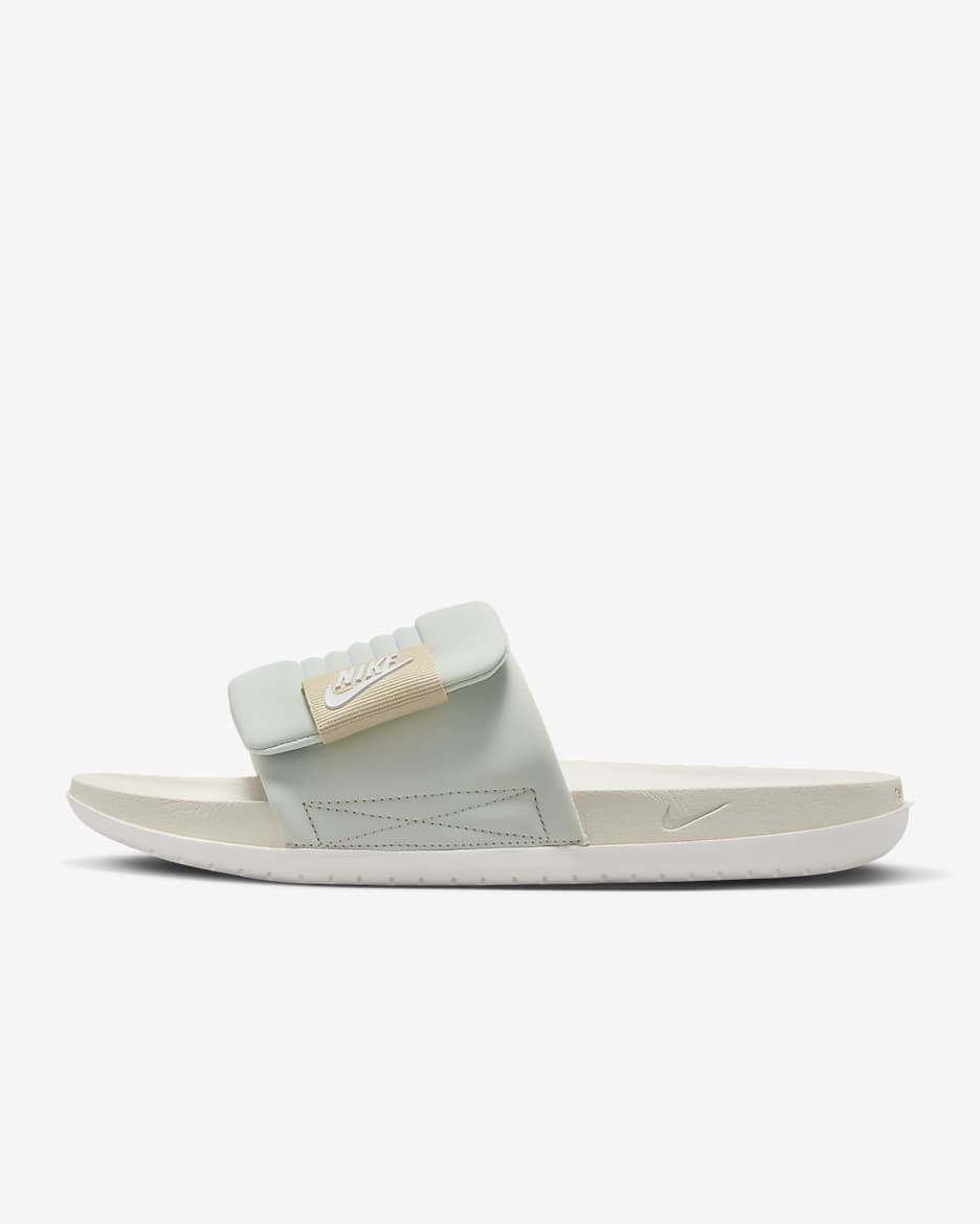 Nike Offcourt Adjust Men's Slides - Light Silver/Team Gold/Light Bone/Sail