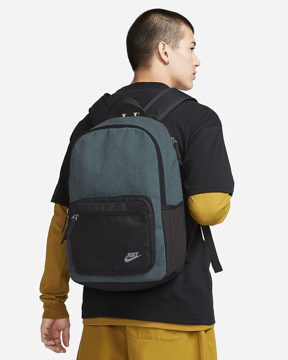 Nike Heritage Eugene 背包 (23 公升) - Mineral Teal/Anthracite/白色