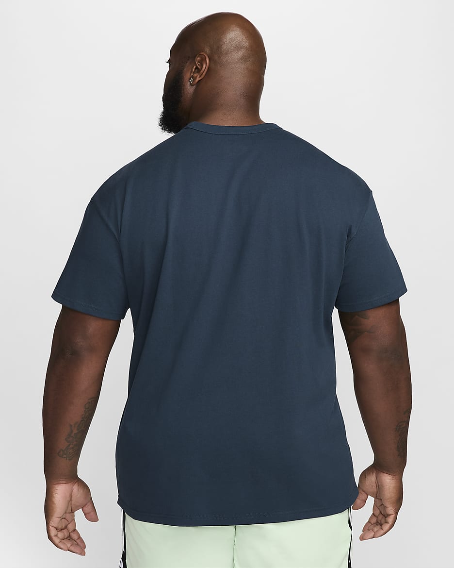 T-shirt de basquetebol Max90 LeBron para homem - Armory Navy