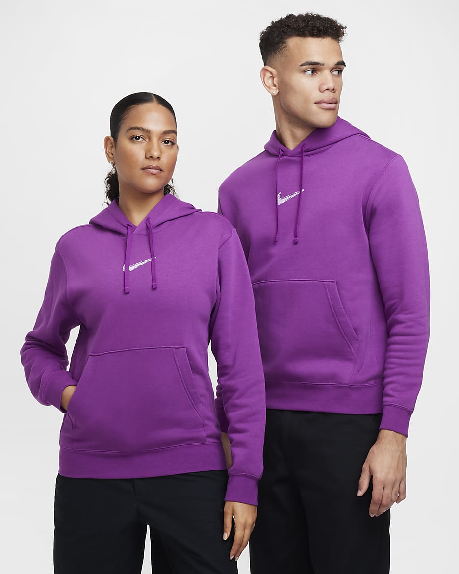 Nike Sportswear Club Hoodie - Bold Berry