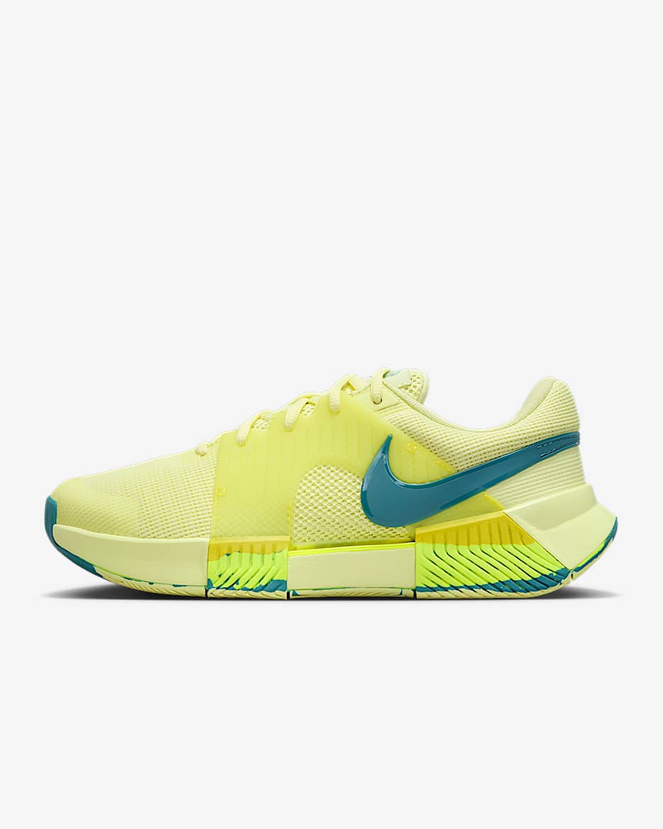 Nike GP Challenge 1 Premium Women's Hard Court Tennis Shoes - Luminous Green/Volt/High Voltage/Mineral Teal