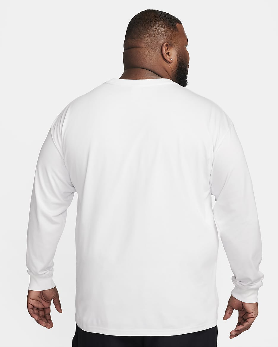 Tee-shirt à manches longues Nike ACG « Lungs » pour homme - Summit White/Noir