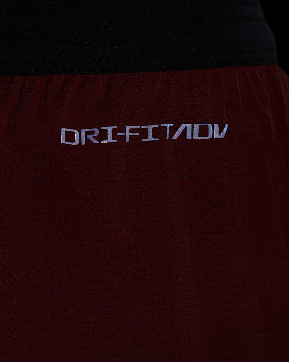 Nike Multi Tech Dri-FIT ADV trainingsshorts voor jongens - Dragon Red/Burgundy Crush/Zwart