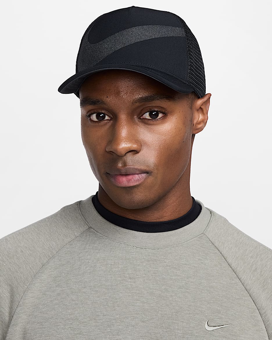 Nike Rise Dri-FIT Trucker Cap - Black