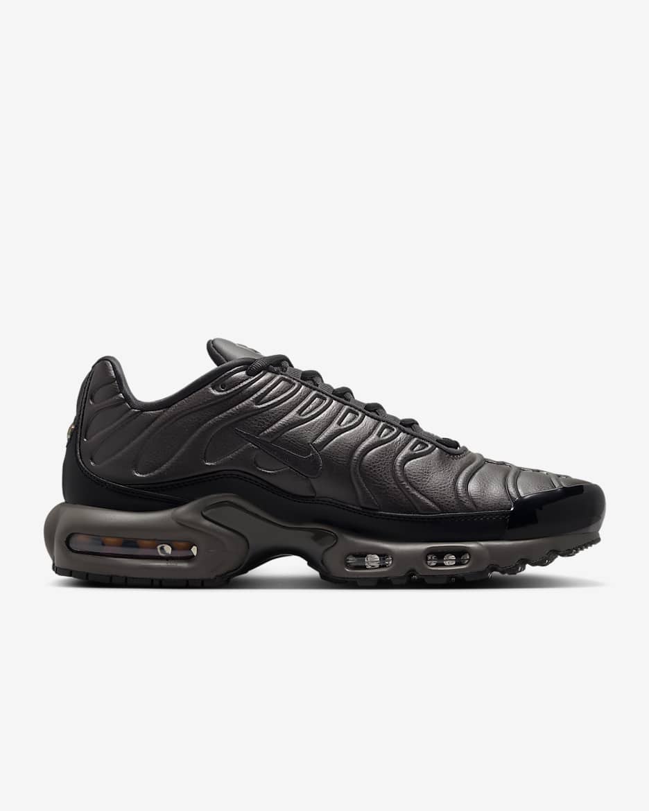 Nike Air Max Plus Premium Men's Shoes - Black Tea/Petra Brown/Olive Grey/Black