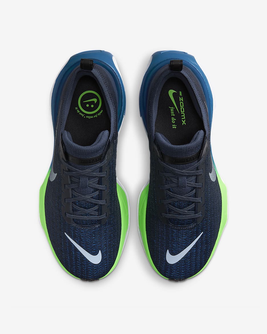 Tenis de correr en pavimento para hombre Nike Invincible 3 - Trueno azul/Negro/Blanco/Azul militar claro