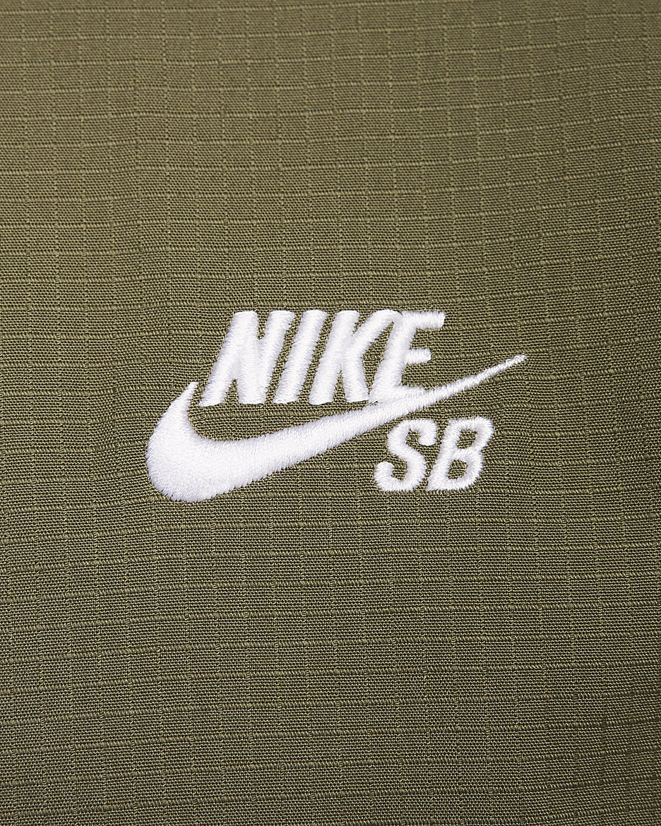 Nike SB Skate Chore Jacket - Medium Olive/White