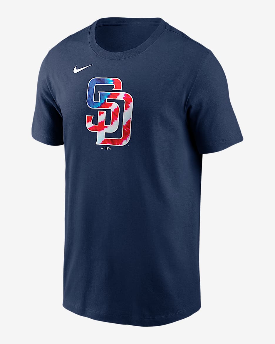 San Diego Padres Americana Men's Nike MLB T-Shirt - Navy