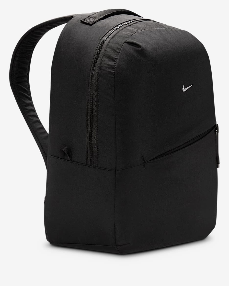 Nike Aura Rucksack (24 l) - Schwarz/Schwarz/Matte Silver