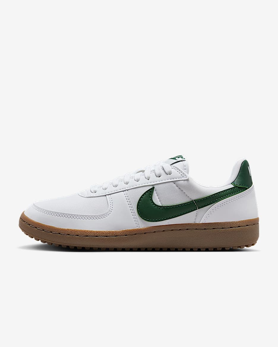 Nike Field General Women's Shoes - White/Gum Dark Brown/Gorge Green