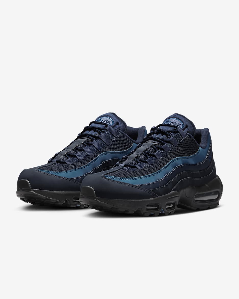 Chaussure Nike Air Max 95 pour homme - Noir/Thunder Blue/Court Blue/Obsidian