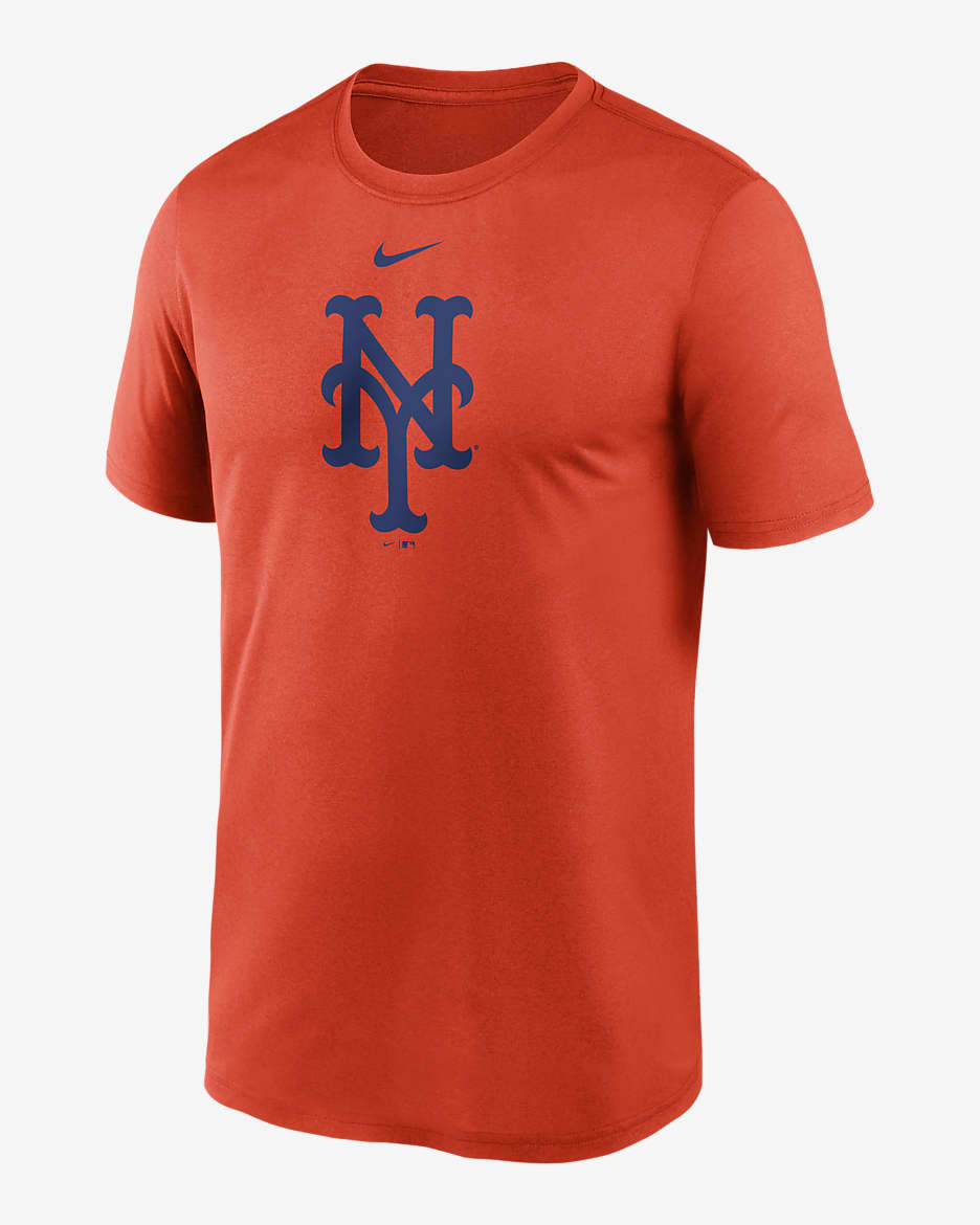 Playera para hombre Nike Dri-FIT Logo Legend (MLB New York Mets) - Naranja team
