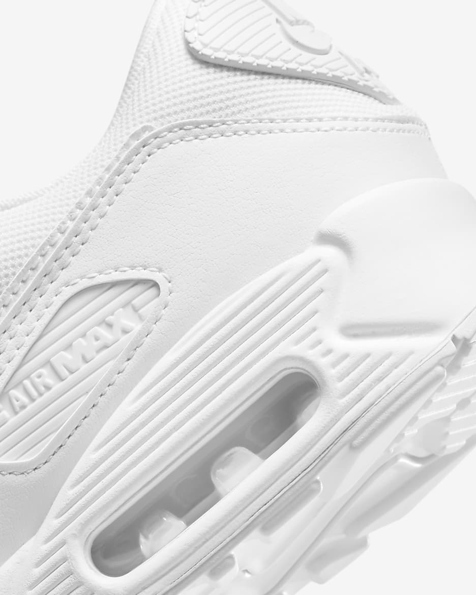 Nike Air Max 90 Women's Shoes - White/White/White