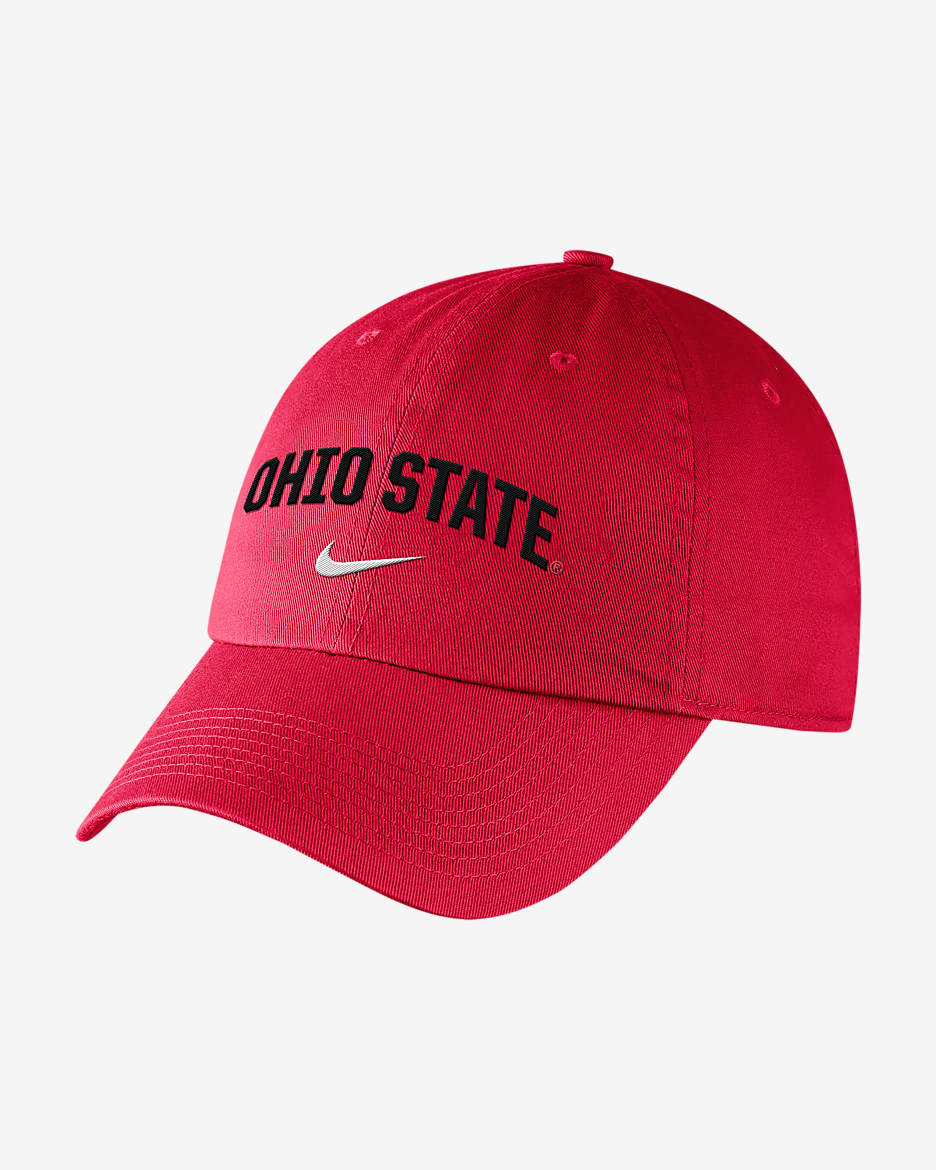 Nike College (Ohio State) Hat - Red