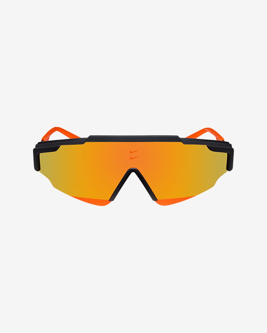 Nike Marquee Edge Sonnenbrille mit Road Tint - Schwarz/Total Orange