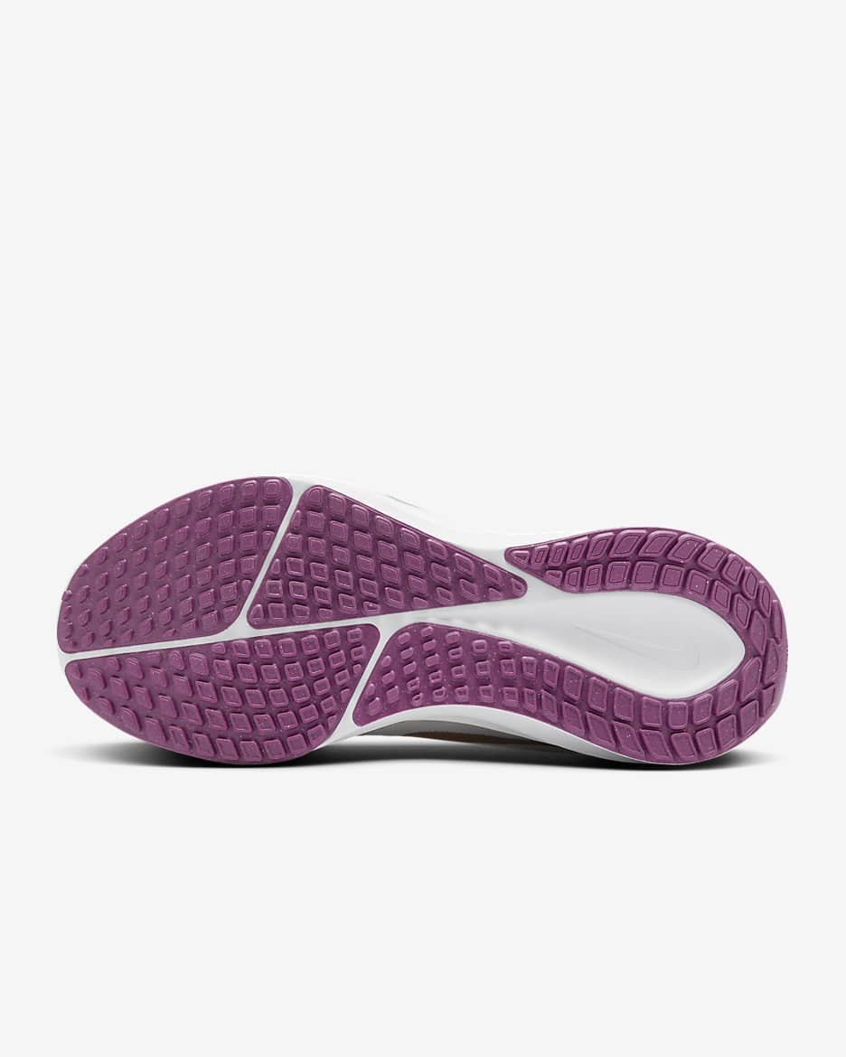 Damskie buty do biegania po asfalcie Nike Vomero 17 - Platinum Violet/Biel/Hot Fuchsia/Metallic Red Bronze