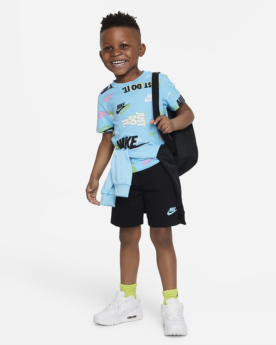 Nike Active Joy Shorts Set Toddler Set - Black