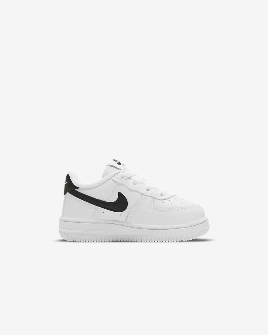 Calzado para bebé e infantil Nike Force 1 - Blanco/Negro