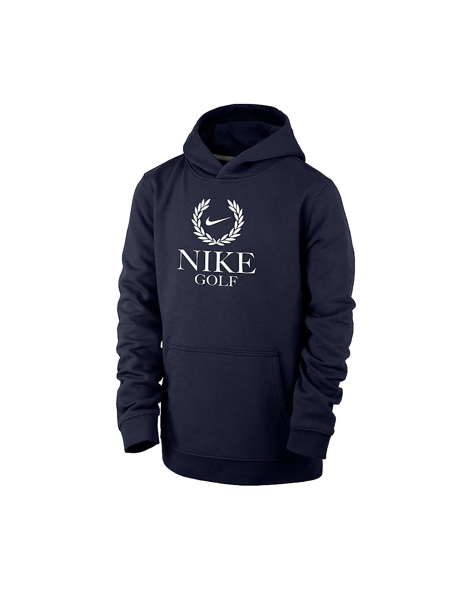 Nike Golf Club Fleece Big Kids' (Boys') Pullover Hoodie - Navy