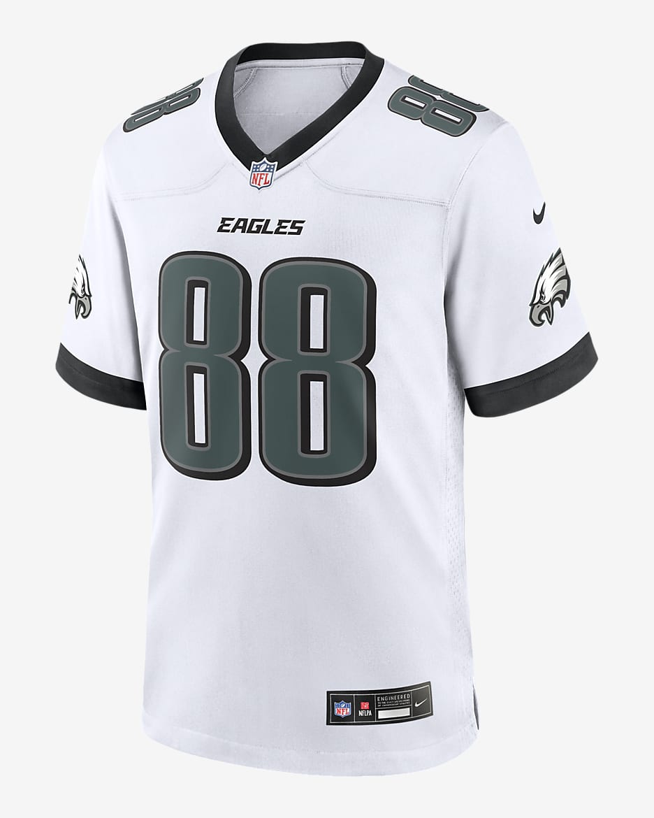 Dallas Goedert Philadelphia Eagles Men's Nike NFL Game Jersey - White