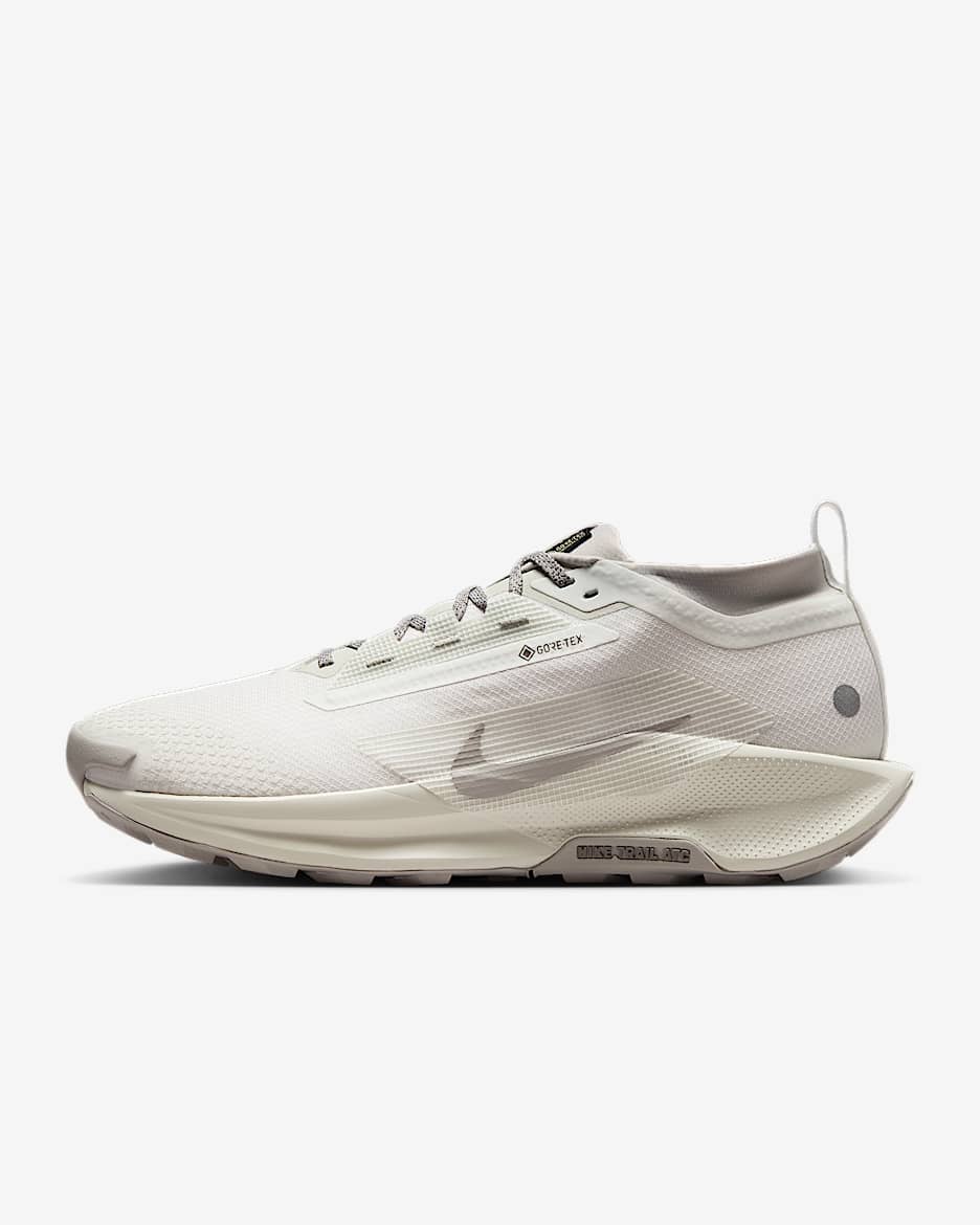 Vandtætte Nike Pegasus Trail 5 GORE-TEX SP-trailløbesko til mænd - Summit White/Light Bone/Cave Stone/College Grey