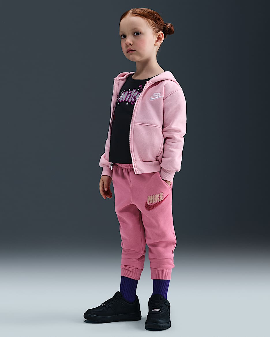 Nike Club Toddler Chenille Joggers - Magic Flamingo