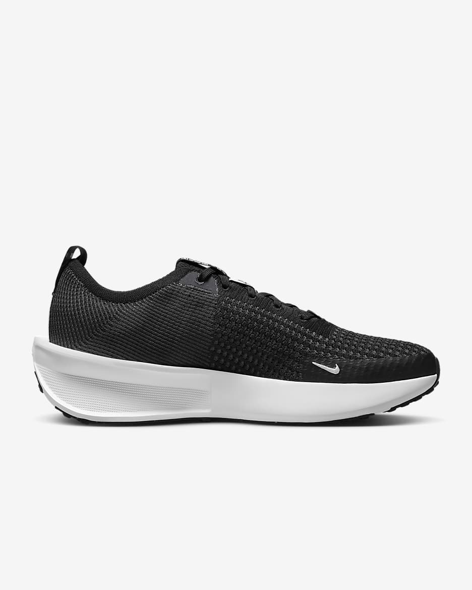 Nike Interact Run Men's Road Running Shoes - Black/Anthracite/White