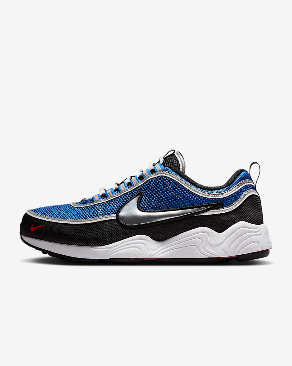 Chaussure Nike Air Zoom Spiridon SP pour homme - Signal Blue/Noir/Blanc/Metallic Luster