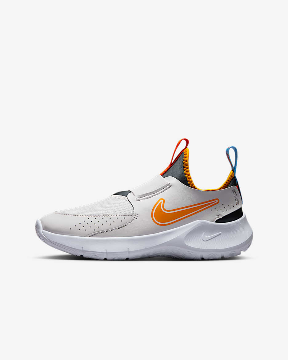 Nike Flex Runner 3 Older Kids' Road Running Shoes - Vast Grey/University Blue/Anthracite/Orange Peel