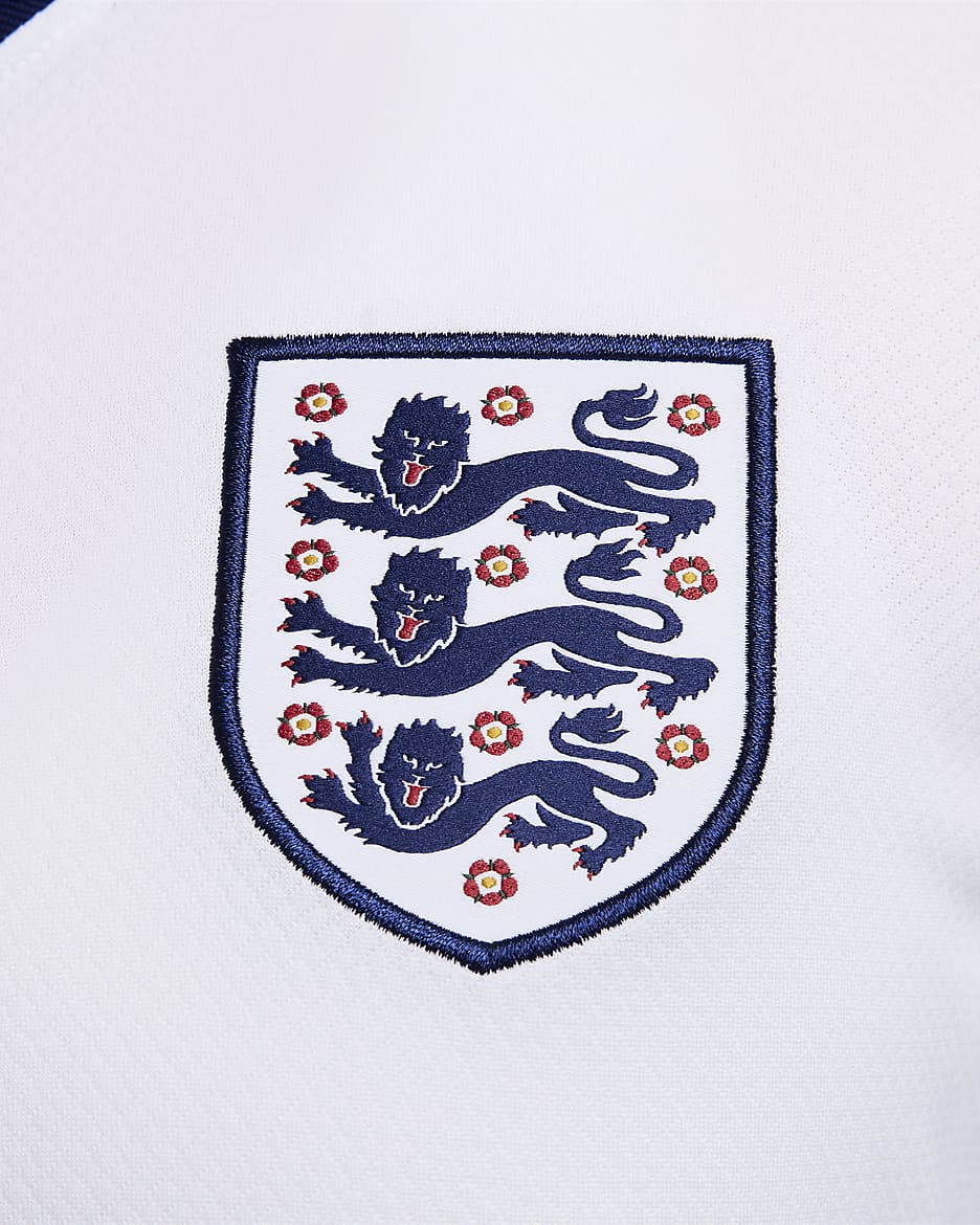 England (Women's Team) 2024/25 Stadium Home Women's Nike Dri-FIT Football Replica Shirt - White/White/Blue Void