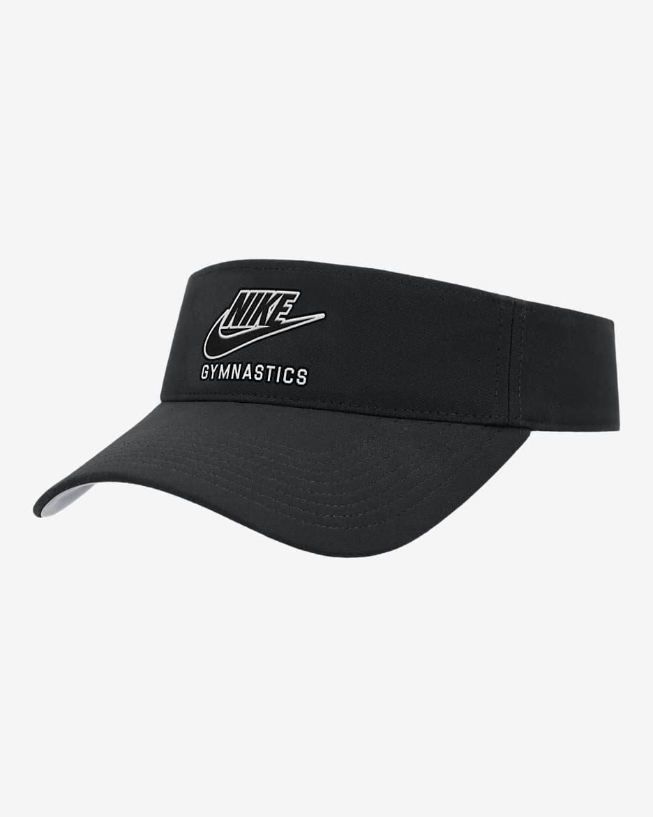 Nike Ace Gymnastics Swoosh Visor - Black