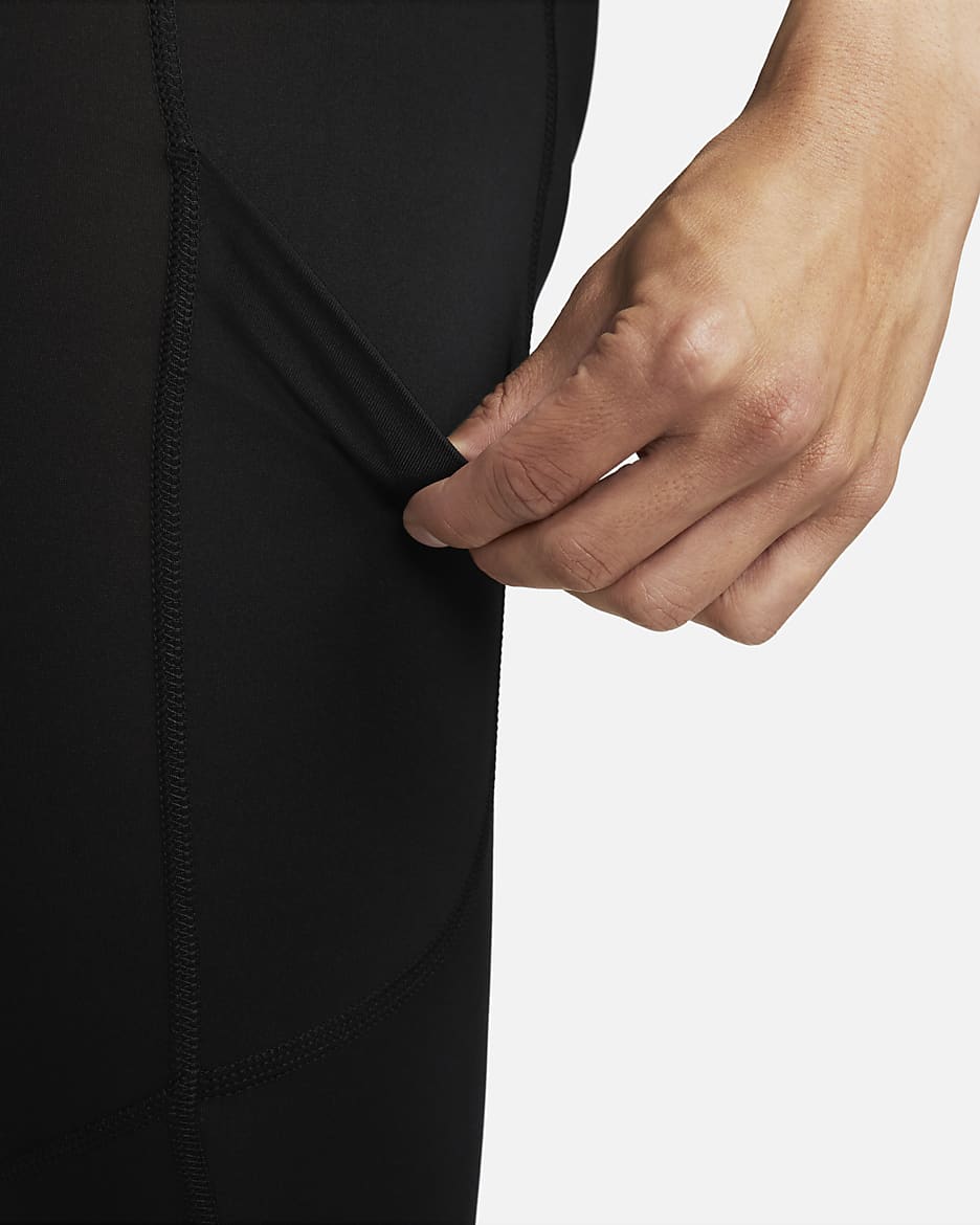 nike knee length tights