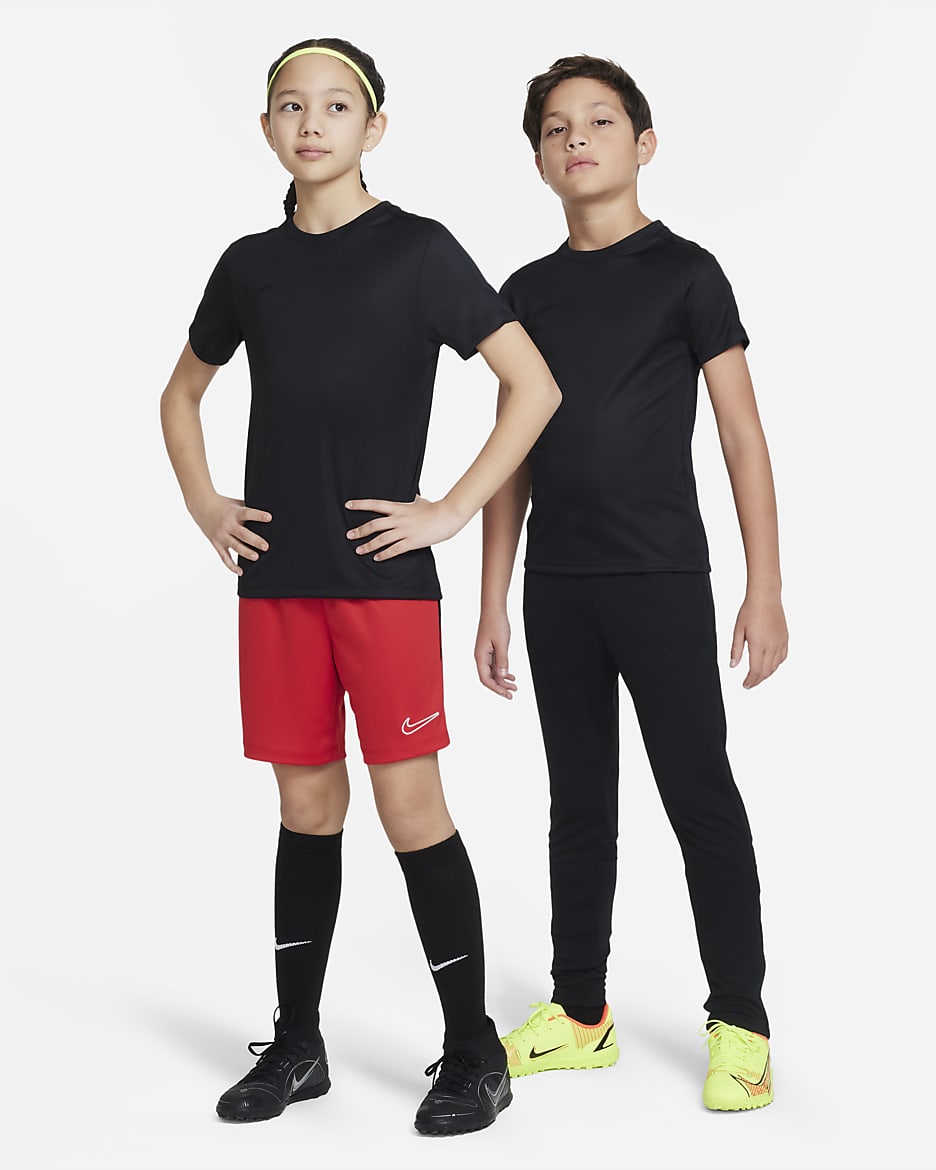 Haut de football Nike Dri-FIT Academy23 pour enfant - Noir/Noir/Noir