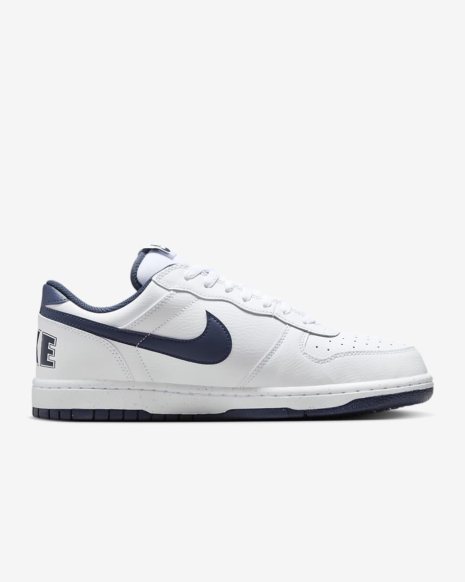 Nike Big Low Men's Shoes - White/Midnight Navy