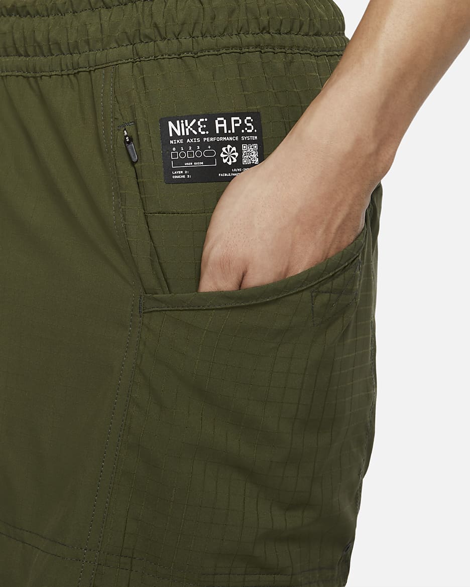 Nike Dri-FIT ADV A.P.S. Men's Fitness Shorts - Rough Green/Black