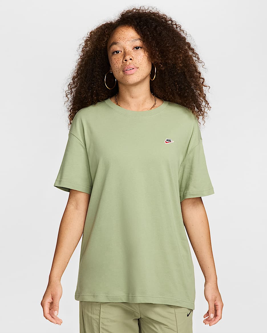 Playera para mujer Nike Sportswear - Verde aceite