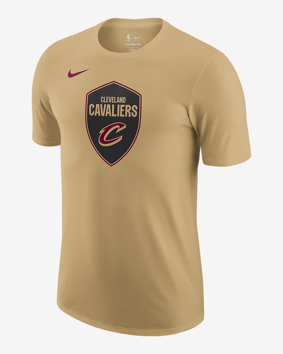 Playera Nike de la NBA para hombre Cleveland Cavaliers Essential - Oro club