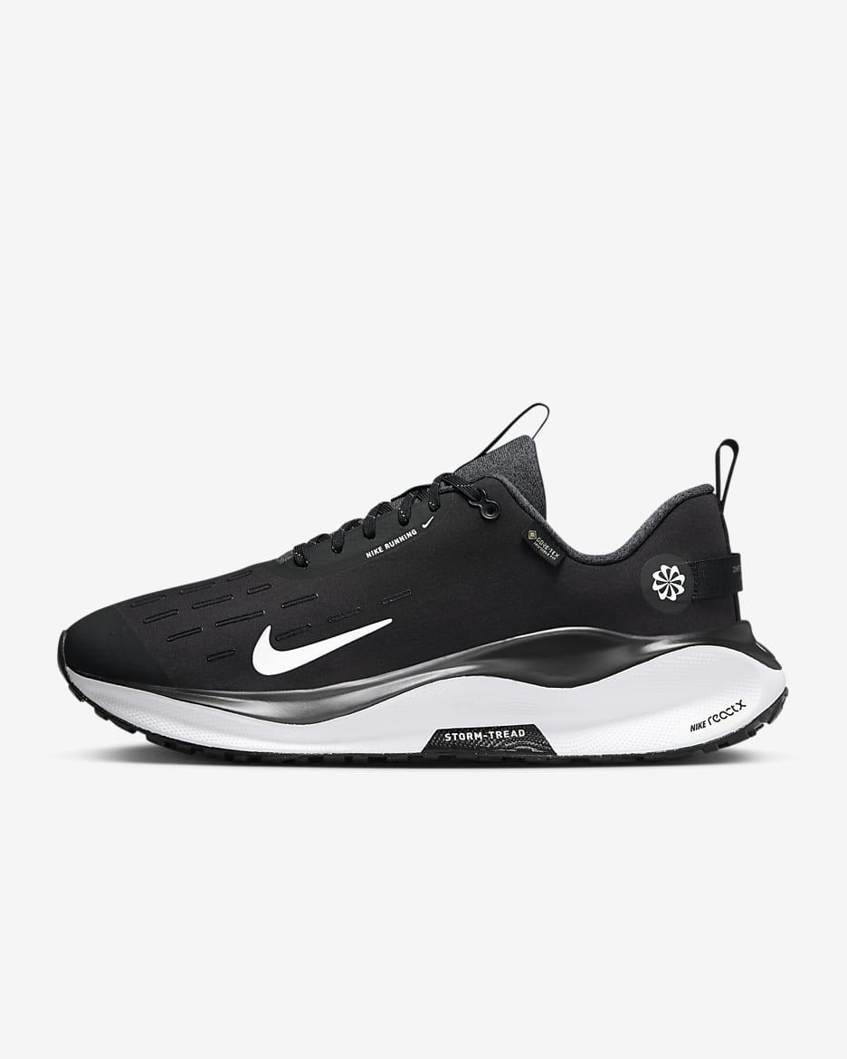 Chaussure de running sur route imperméable Nike InfinityRN 4 GORE-TEX pour homme - Noir/Anthracite/Volt/Blanc