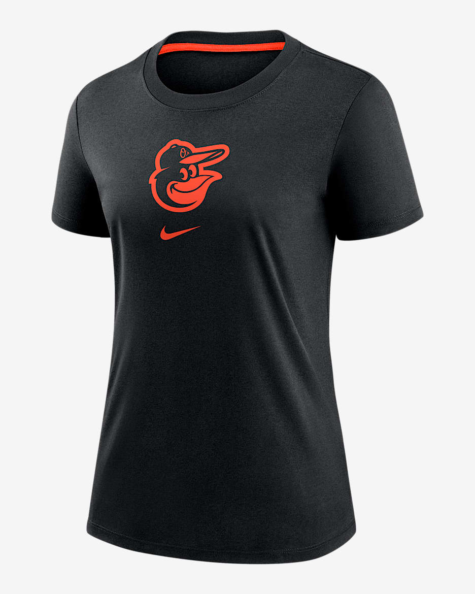 Baltimore Orioles Authentic Collection Early Work Women's Nike MLB T-Shirt - Black