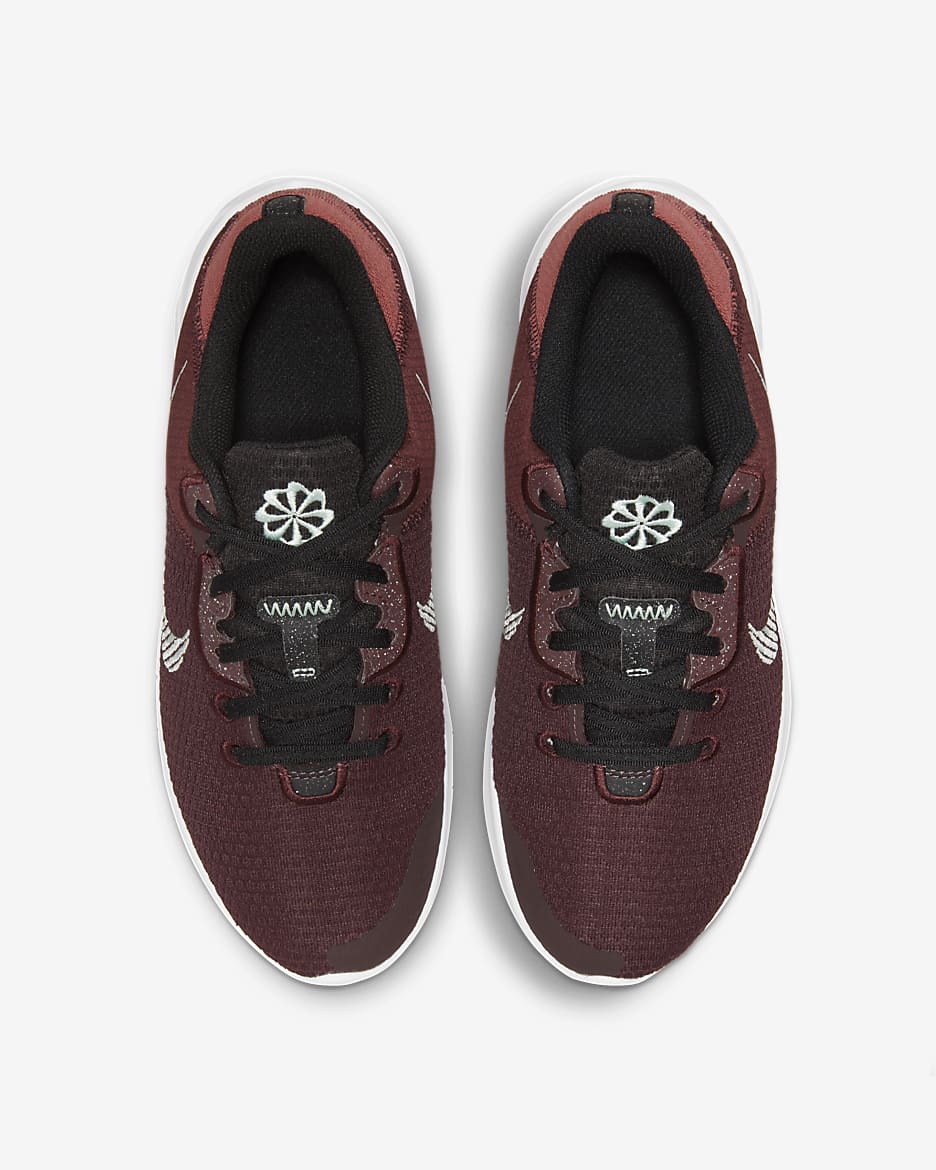 Nike Experience Run 11 Women's Road Running Shoes - Burgundy Crush/Canyon Rust/Black/Mint Foam